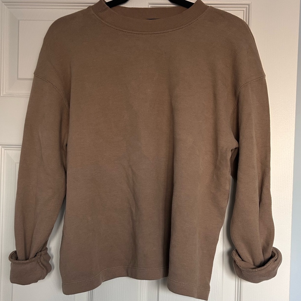 Zara Sweatshirt in Taupe